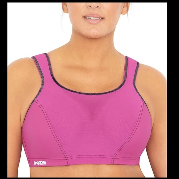 NWOT GLAMORISE SPORT ELITE PERFORMANCE High Impact Cami Underwire Sports Bra - Picture 1 of 11